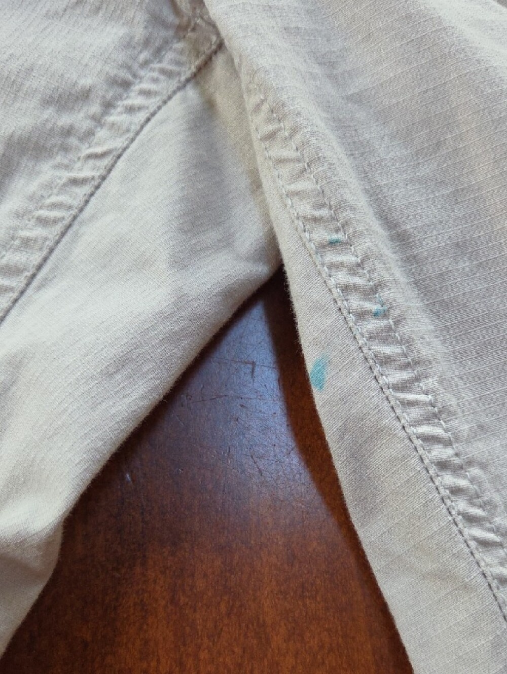 Vuori Womens Elastic Waist Lightweight Ripstop Joggers - Light Beige - Picture 5 of 6